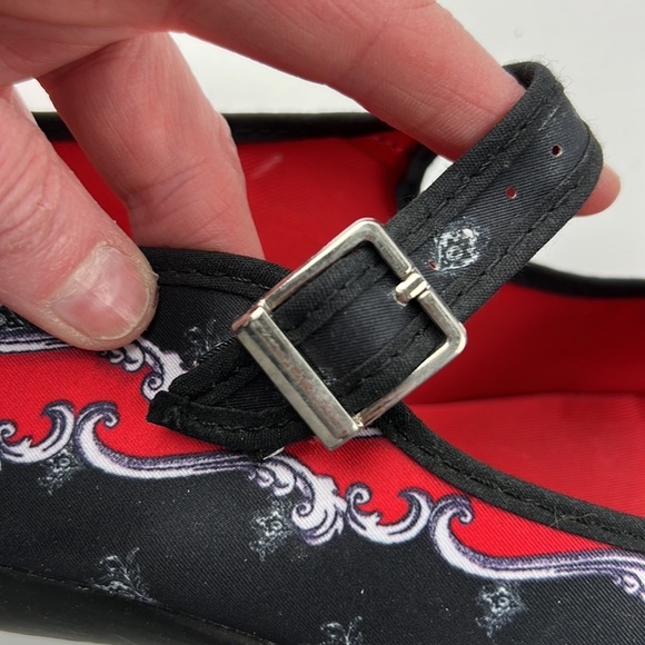 Chocolitos Amor Eterno Skull maryjane shoes size 6 - Picture 11 of 12